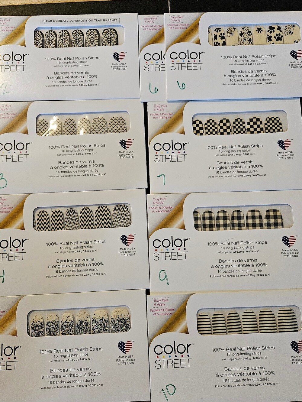 Huge Lot Of Color Street Nail Polish Strips